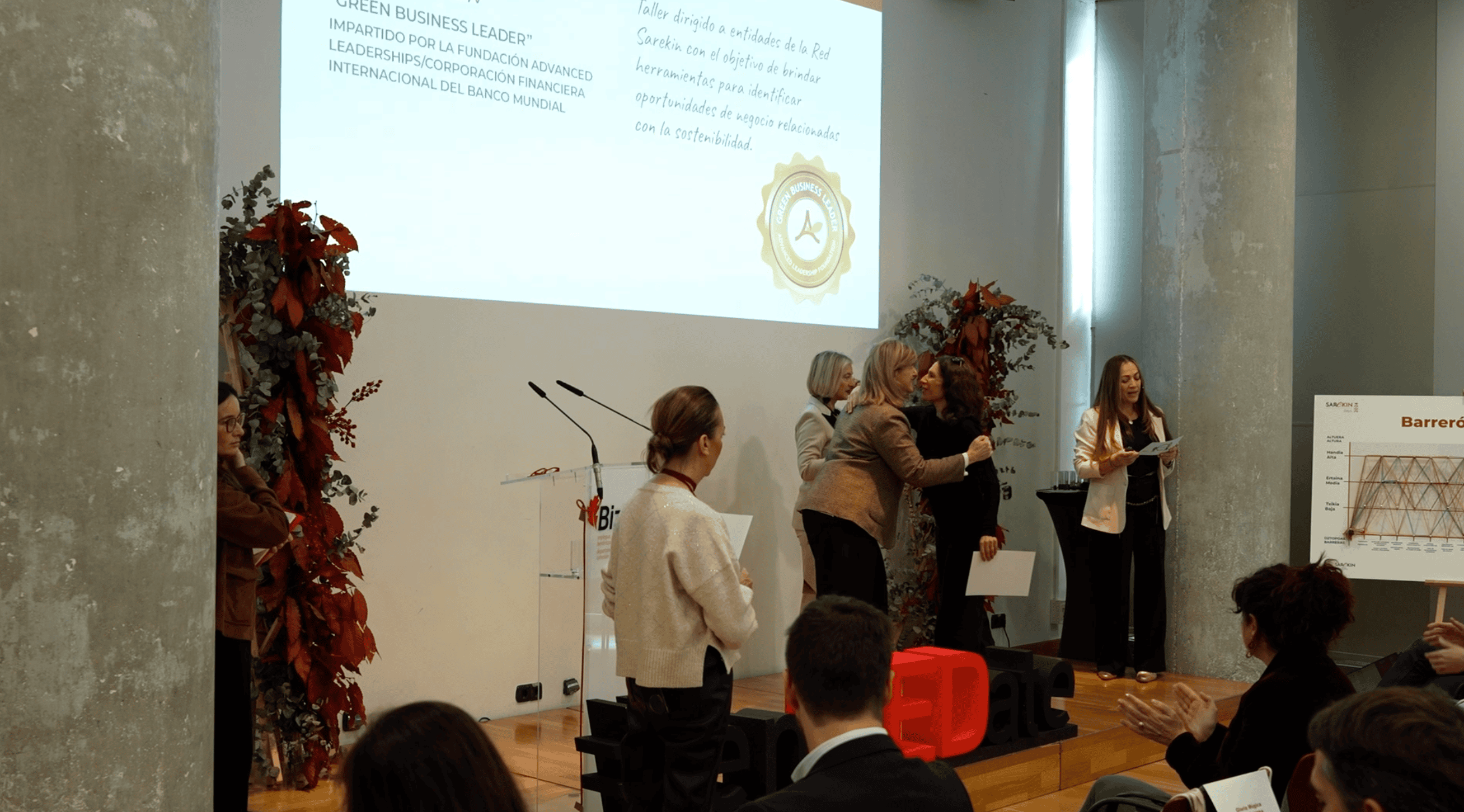 Entrega de diplomas Green Business Leader