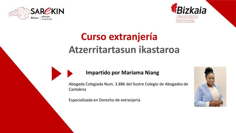 Jornada formativa especializada en extranjería